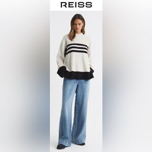 Reiss 100% wool oversized sweater, L